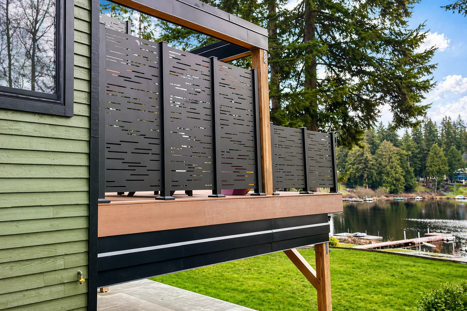 Privacy Screens - Maisy Railing